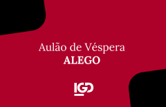Aulão de Véspera - ALEGO 2026